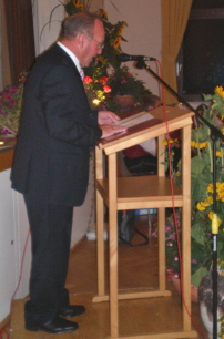 Foto der Rede von Josef Marb