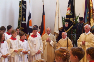 Foto von Pfarrer Zettler beim Abschiedsgottesdienst