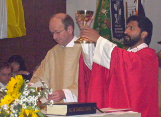 Foto von der Gabenbereitung