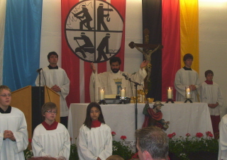 Foto vom Feuerwehr-Festgottesdienst