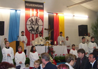 Foto vom Feuerwehr-Festgottesdienst