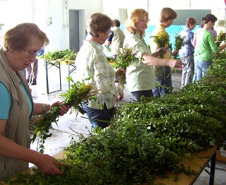Foto vom Kr&auml;uterbuschenbinden