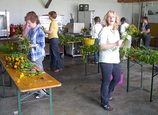 Foto vom Kr&auml;uterbuschenbinden