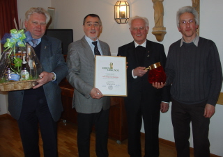 Foto von der Verabschiedung von BGR Wilhelm Zettler