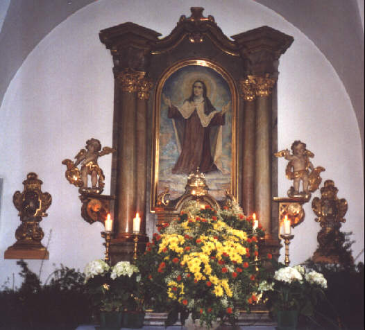 Foto vom Seitenaltar