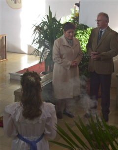 Foto vom Jubelpaar Wanka bei den F&uuml;rbitten