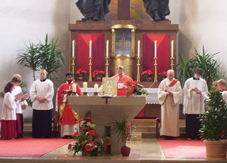 Foto vom Firmgottesdienst 2011