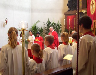 Foto von der Firmung in St. Wolfgang