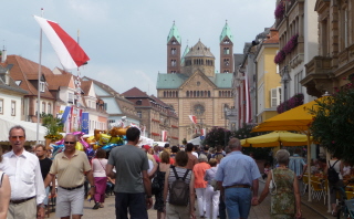 Foto vom Kaiserdom in Speyer