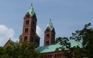 Foto vom Kaiserdom in Speyer