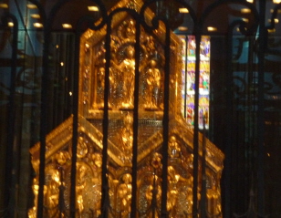 Foto vom Schrein im K&ouml;lner Dom