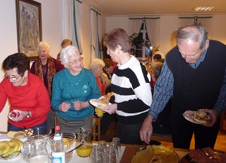 Foto vom leckeren Fr&uuml;hst&uuml;cks-Buffett
