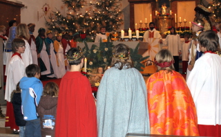 Foto der Sternsinger von St. Wolfgang