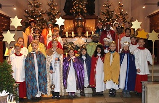 Foto der Sternsinger 2013