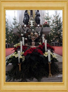 Foto vom Jesuskind aus unserer Kirche St. Wolfgang