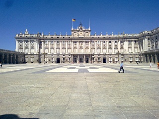 Foto vom K&ouml;nigspalast in Madrid