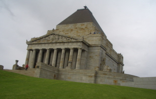 Foto vom Ehrentempel in Melbourne
