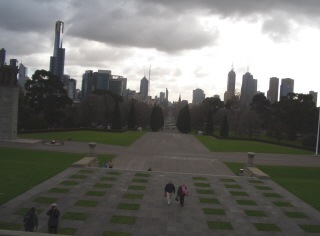 Foto von der Skyline von Melbourne