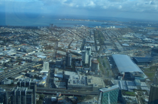 Foto von Melbourne aus dem Flieger