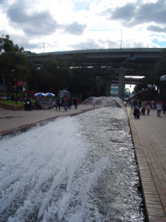 Foto von einem Brunnen in Sydney
