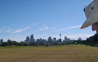 Foto der Skyline von Sydney