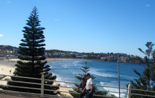 Foto vom Strand von Sydney