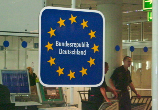 Foto von der Ankunft in M&uuml;nchen
